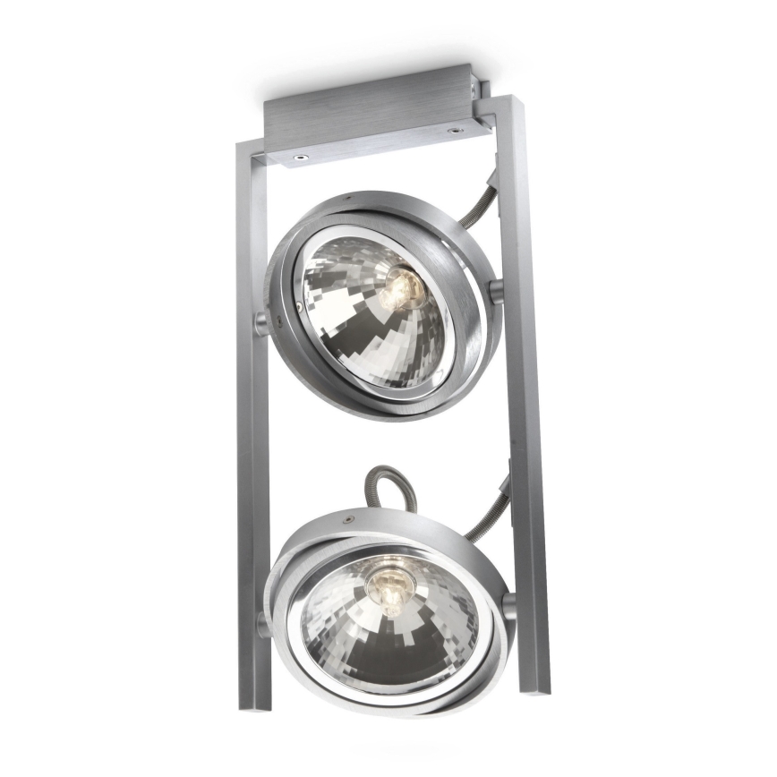 Philips 53062/48/16 - Точково осветително тяло MYLIVING FAST 2xG9/42W/230V