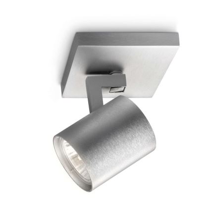 Philips 53090/48/16 - Точково осветително тяло RUNNER сребърна 1xGU10/35W/230V
