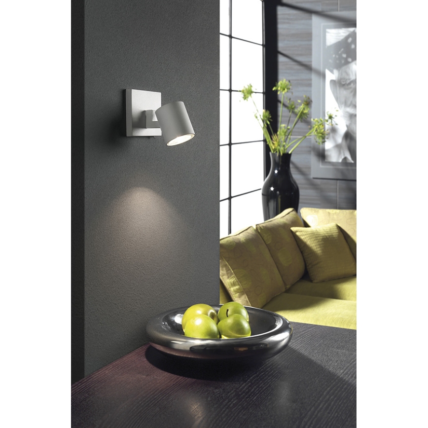 Philips 53090/48/16 - Точково осветително тяло RUNNER сребърна 1xGU10/35W/230V