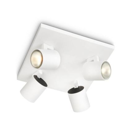 Philips - Точково осветително тяло 4xGU10/20W/230V