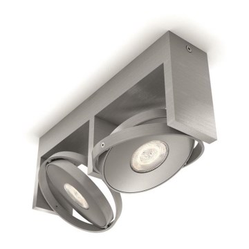 Philips 53152/48/P0 - LED Точково осветление, луна PARTICON 2xLED/4,5W/230V