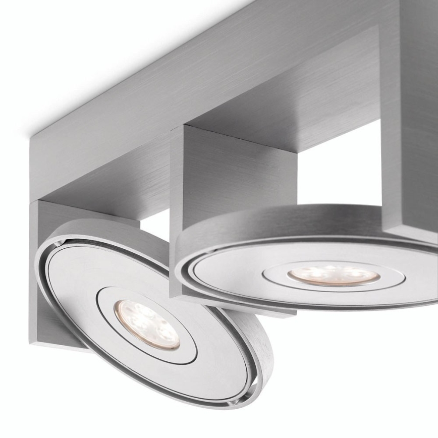 Philips 53152/48/P0 - LED Точково осветление, луна PARTICON 2xLED/4,5W/230V