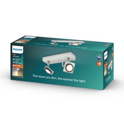 Philips 53192/48/P0 - LED Точково осветление, луна MILLENNIUM 2xLED/4,5W/230V