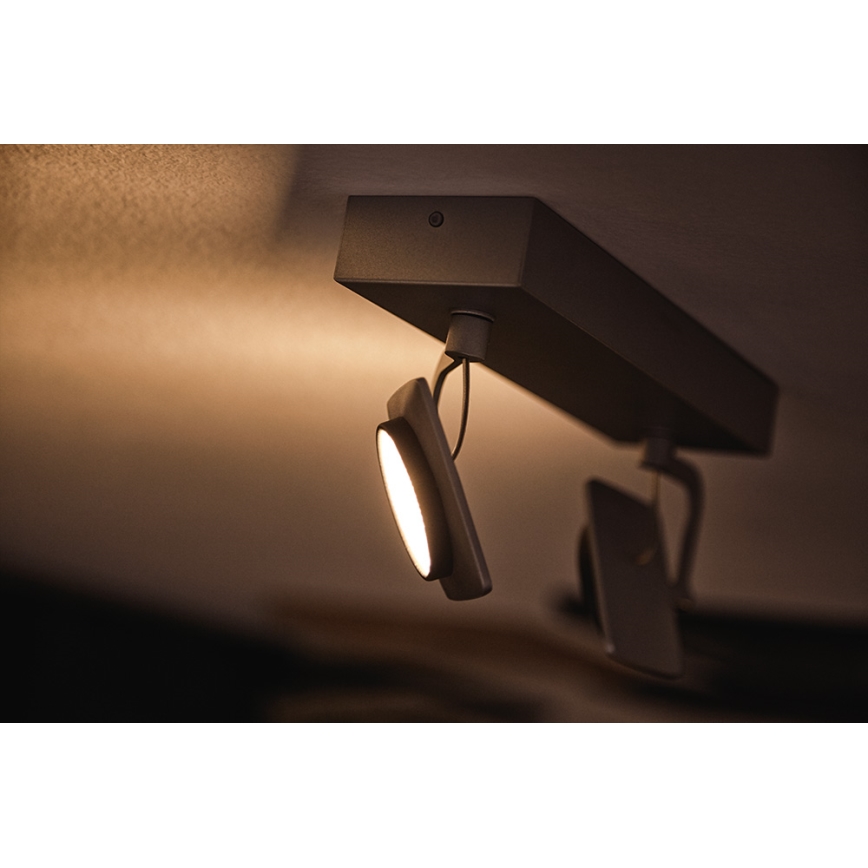 Philips 53192/48/P0 - LED Точково осветление, луна MILLENNIUM 2xLED/4,5W/230V