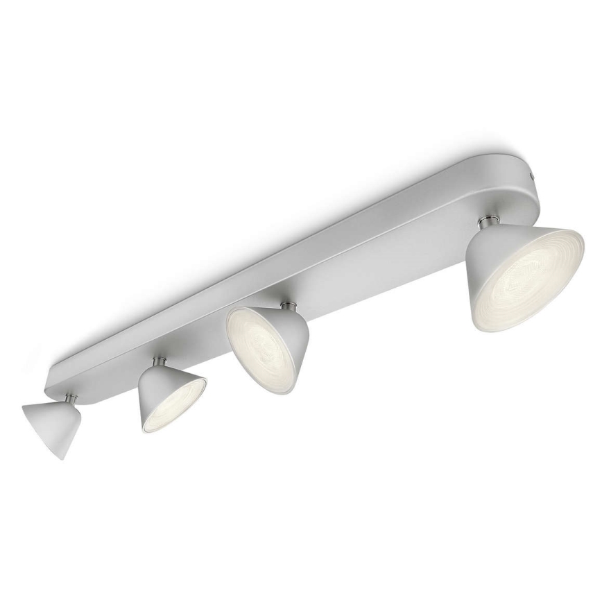 Philips 53284/48/16 - LED Точково осветително тяло MYLIVING TWEED 4xLED/3W/230V