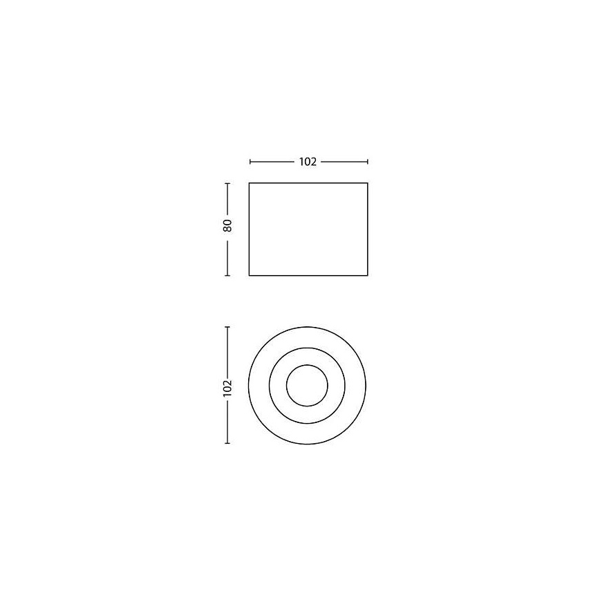 Philips - LED Димируем спот 1xLED/4,5W/230V