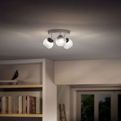 Philips - LED Точково осветително тяло 3xLED/4W/230V