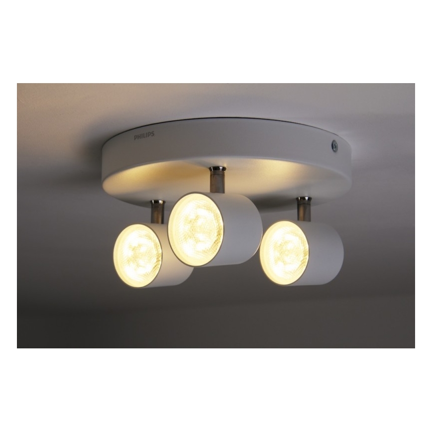 Philips - LED Димируем спот 3xLED/4W/230V