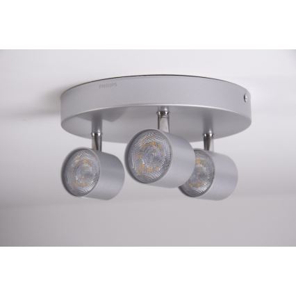 Philips 56243/48/16 - LED Димируем спот MYLIVING STAR 3xLED/4W/230V