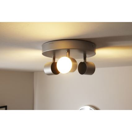 Philips 56243/48/16 - LED Димируем спот MYLIVING STAR 3xLED/4W/230V