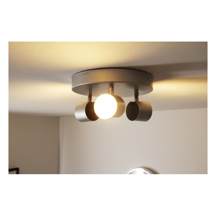 Philips 56243/48/16 - LED Димируем спот MYLIVING STAR 3xLED/4W/230V