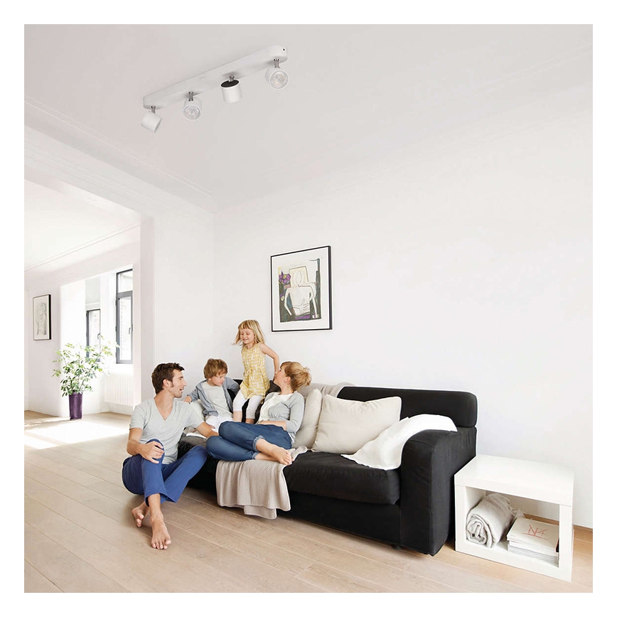 Philips - LED Димируем спот 4xLED/3W/230V