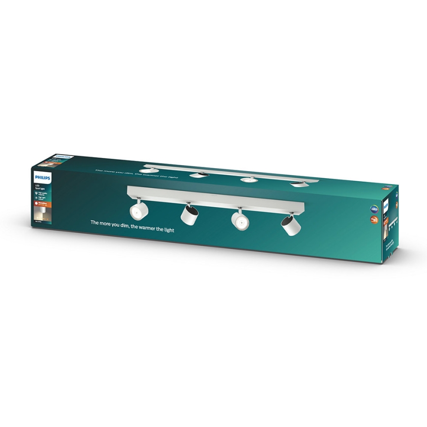 Philips - LED Димируем спот 4xLED/4,5W/230V