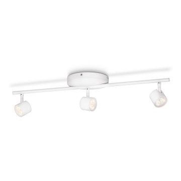 Philips 56246/31/48 - LED Димируема Точково осветително тяло STAR 3xLED/4,5W/230V