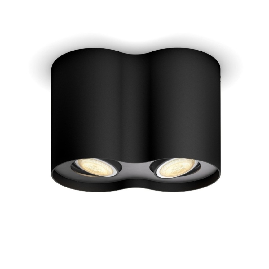 Philips - LED Димируем спот Hue PILLAR  2xGU10/5W/230V + дистанционно