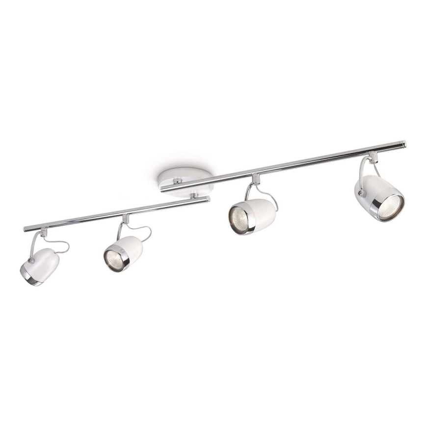 Philips 56484/31/16 - Точково осветително тяло MYLIVING BALSA 4xGU10/35W/230V