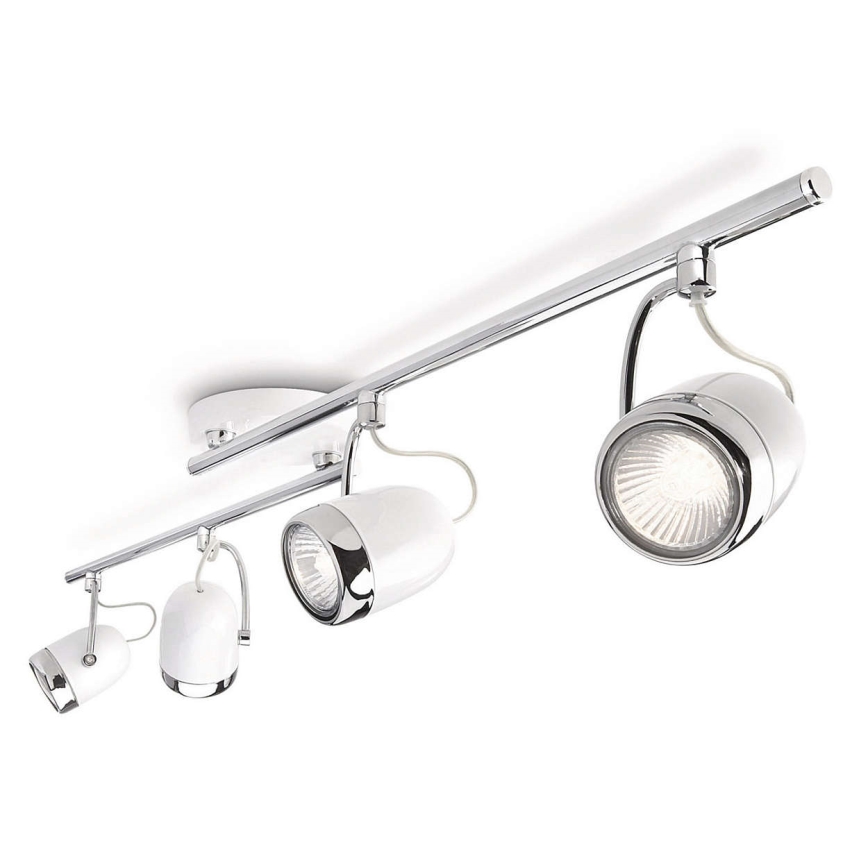 Philips 56484/31/16 - Точково осветително тяло MYLIVING BALSA 4xGU10/35W/230V