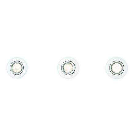 Philips 59243/31/E7 - К-кт 3x Лампа за вграждане ENIF 1xGU10/50W/230V