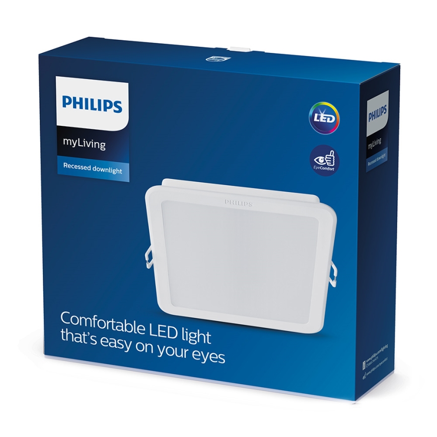 Philips - LED вградено осветително тяло LED/17W/230V 3000K
