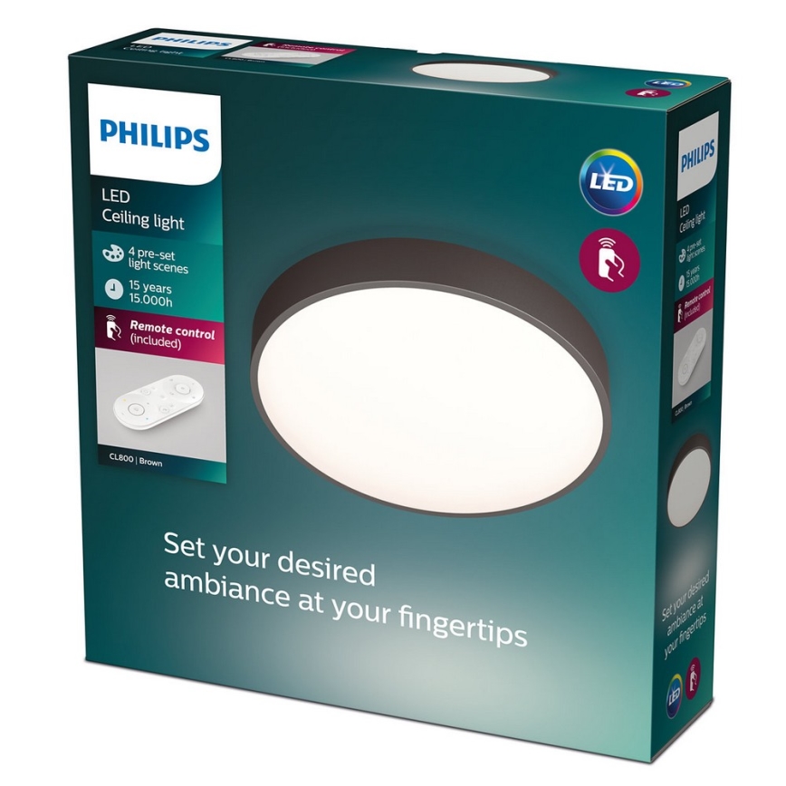Philips - LED Димируема лампа 1xLED/28W/230V + дистанционно