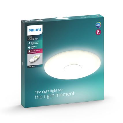 Philips - LED регулируемо таванно осветително тяло LED/30W/230V + дистанционно управление
