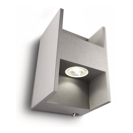 Philips 69087/87/16 - LED Стенна лампа MYLIVING METRIC 2xLED/2,5W/230V