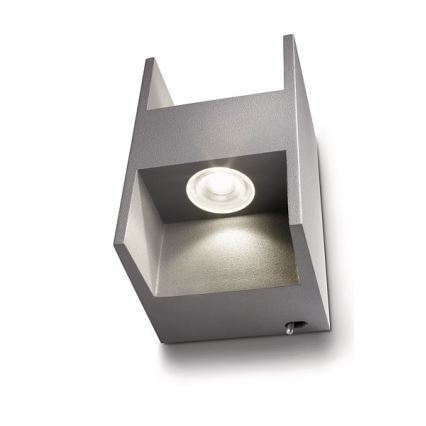 Philips 69087/87/16 - LED Стенна лампа MYLIVING METRIC 2xLED/2,5W/230V