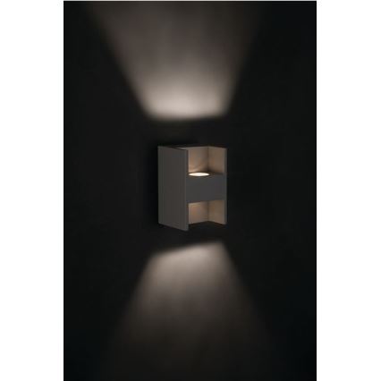 Philips 69087/87/16 - LED Стенна лампа MYLIVING METRIC 2xLED/2,5W/230V