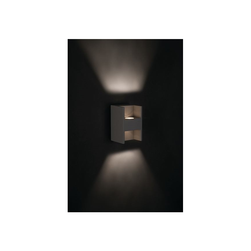 Philips 69087/87/16 - LED Стенна лампа MYLIVING METRIC 2xLED/2,5W/230V