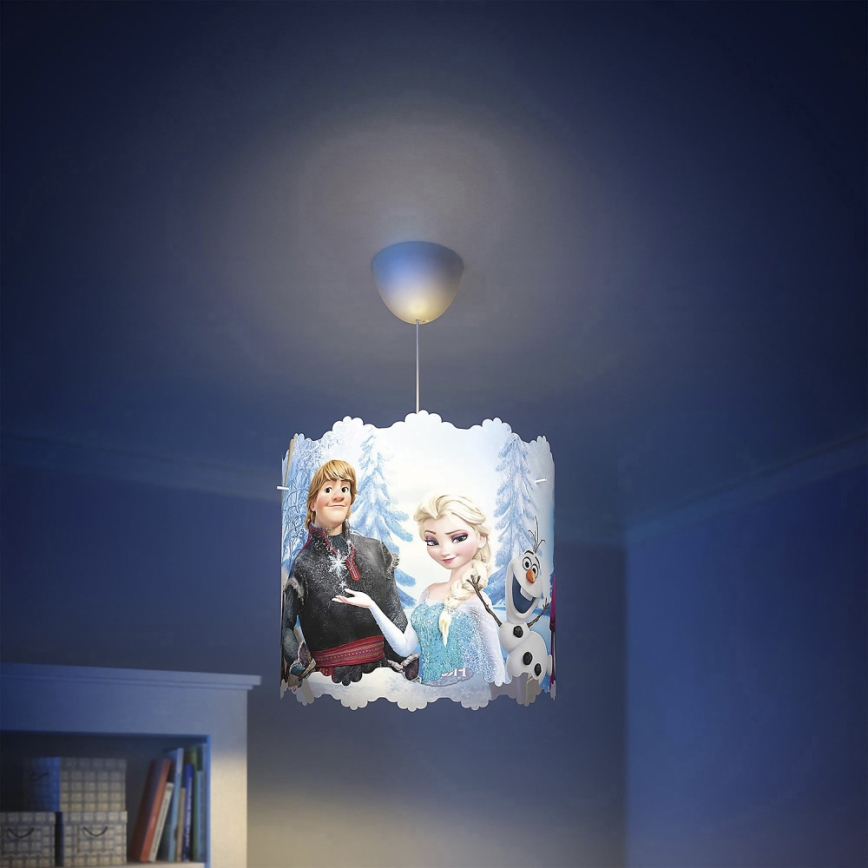 Philips 71751/01/16 - Детски Полилей DISNEY FROZEN 1xE27/23W/230V