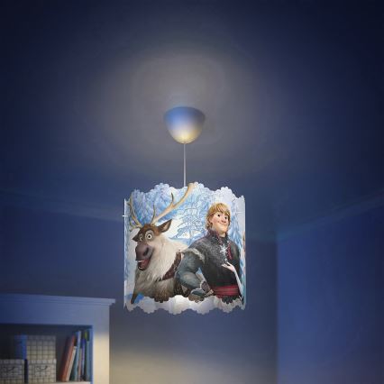 Philips 71751/01/16 - Детски Полилей DISNEY FROZEN 1xE27/23W/230V