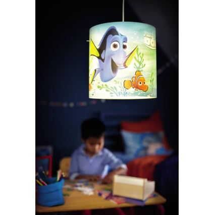 Philips 71751/90/26 - Абажур за детски полилей DISNEY FINDING DORY E27 Ø 26 cm