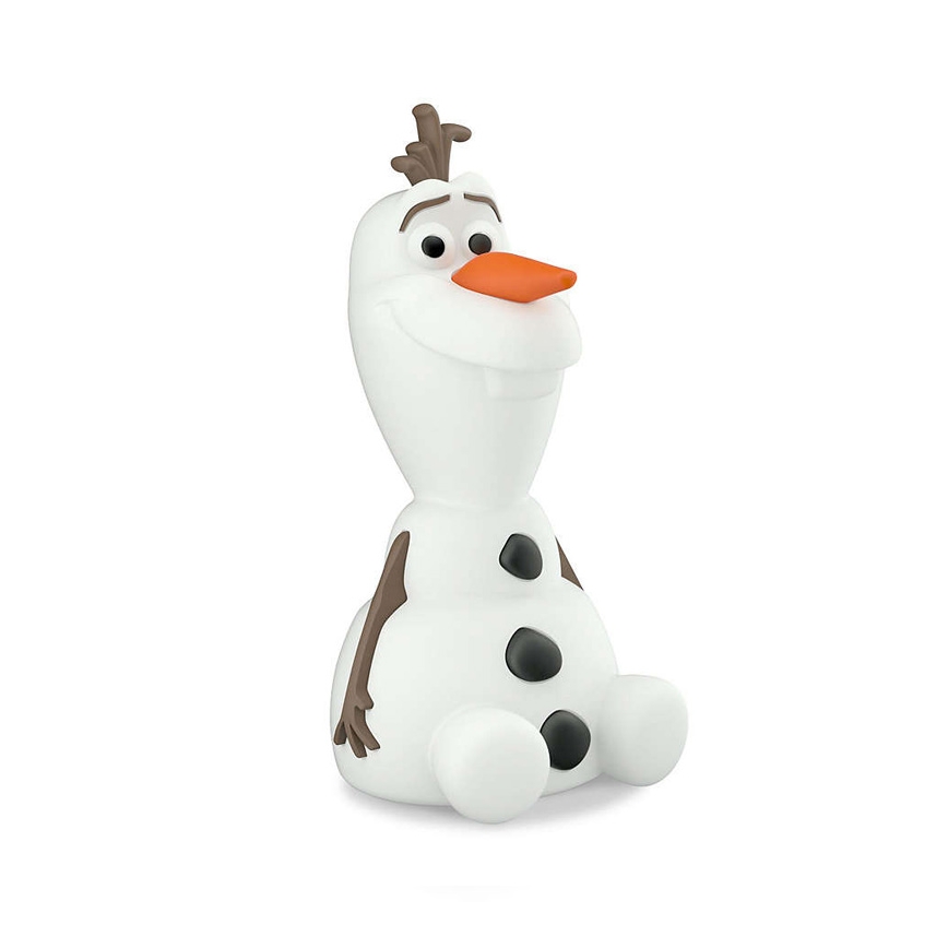 Philips 71768/08/16 - LED детска лампа DISNEY FROZEN OLAF LED/0,3W/2xAAA снежен човек