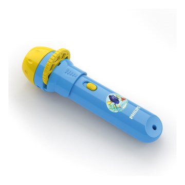 Philips 71788/90/16 - LED Детска baterka a Проектор DISNEY DORY LED/3xLR44