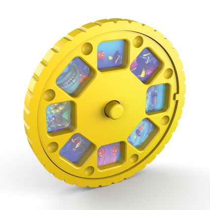 Philips 71788/90/16 - LED Детска baterka a Проектор DISNEY DORY LED/3xLR44