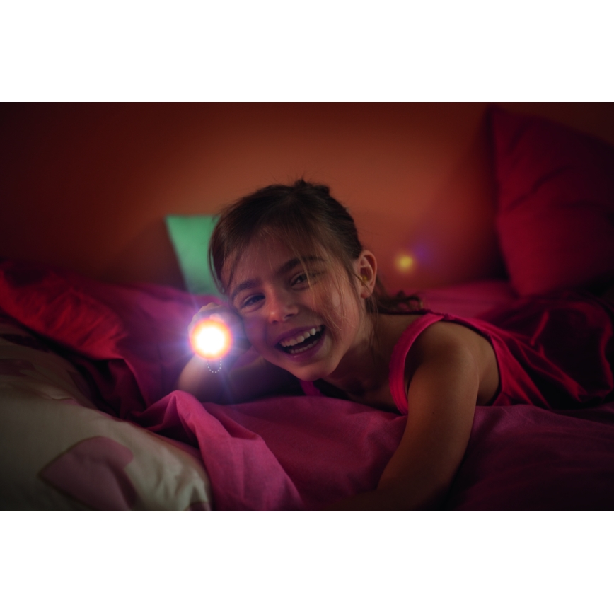 Philips 71788/90/16 - LED Детска baterka a Проектор DISNEY DORY LED/3xLR44