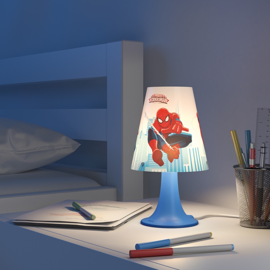 Philips 71795/40/16 - LED Детска Настолна лампа MARVEL SPIDER MAN LED/2,3W/230V