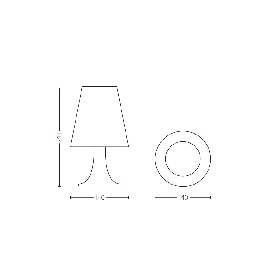 Philips - LED Детска настолна лампа LED/2,3W/230V