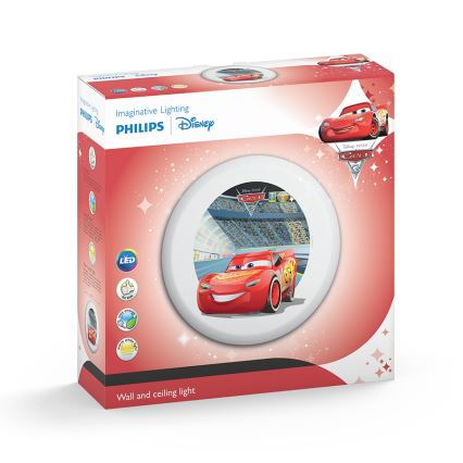 Philips 71884/32/P0 - LED Детскo Стенна лампа DISNEY CARS 4xLED/2,5W/230V