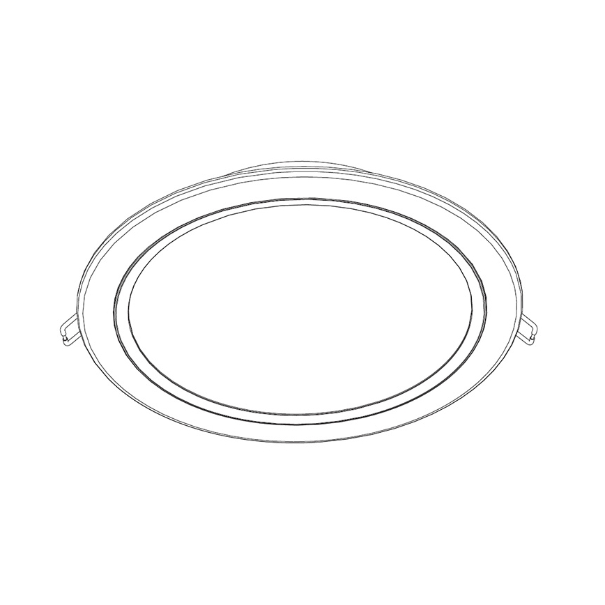 Philips - вградено LED осветително тяло LED/20W/230V