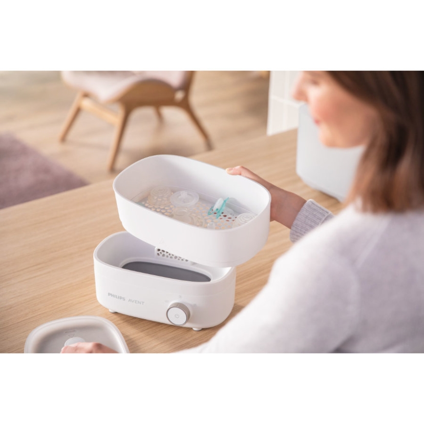 Philips Avent - Електрически парен стерилизатор PREMIUM 3в1