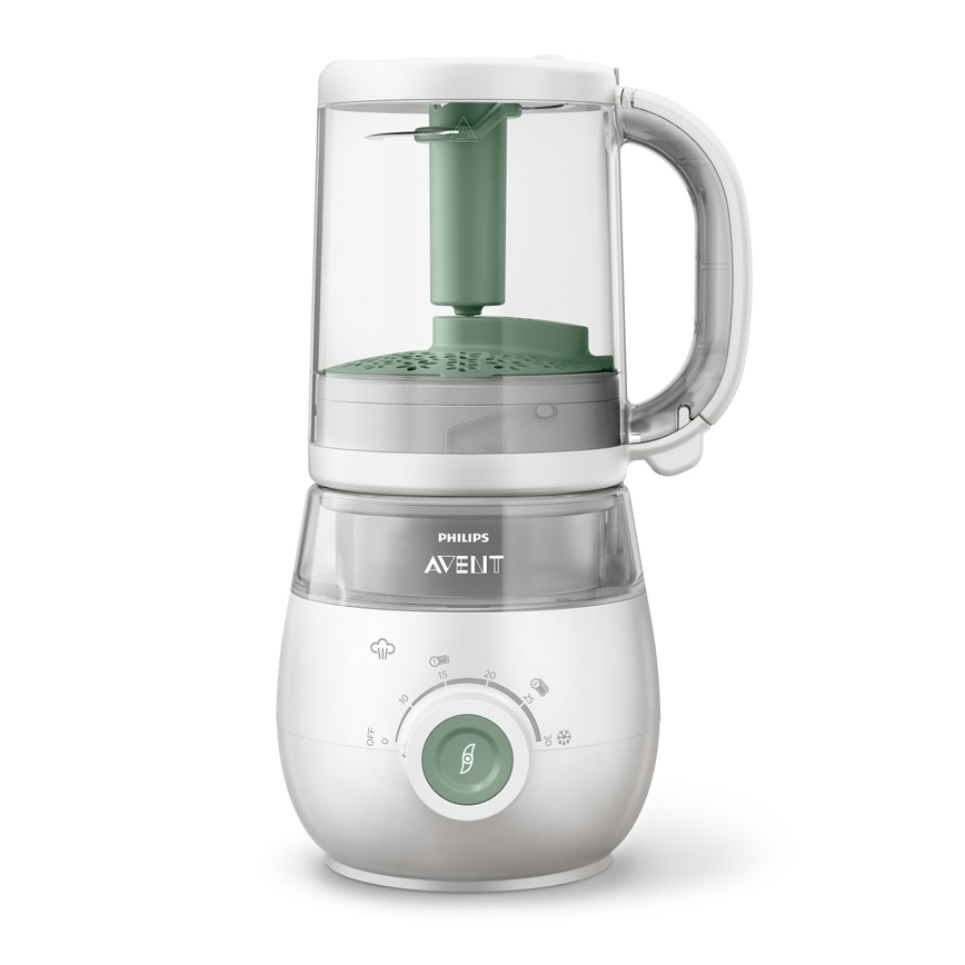Philips Avent - Уред за готвене на пара с блендер 4в1