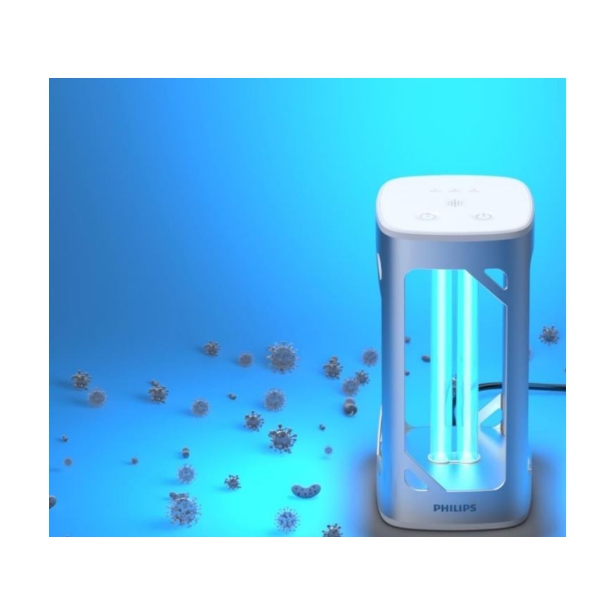 Philips - Бактерицидна лампа за дезинфекция със сензор UV-C/24W/230V