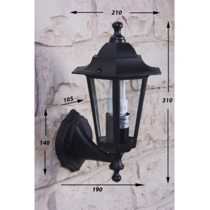Philips - LED Екстериорен аплик 1xE27/10W IP44