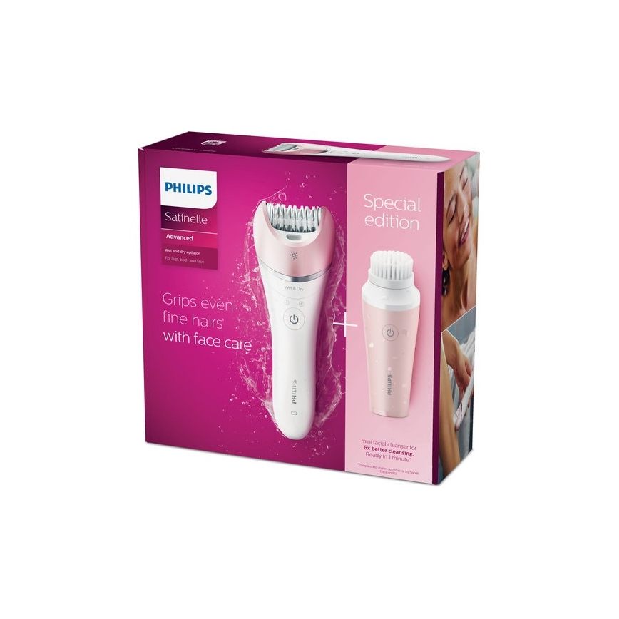 Philips BRP545/00 - Епилатор Satinelle Advanced + четка за почистване