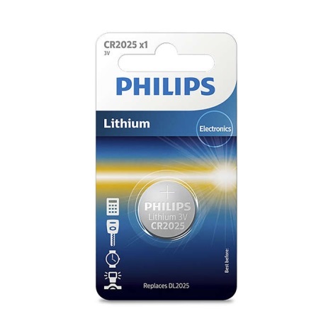 Philips CR2025/01B - Литиева батерия CR2025 MINICELLS 3V