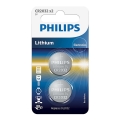 Philips CR2032P2/01B - 2 бр. Литиева бутонна батерия CR2032 MINICELLS 3V 240mAh