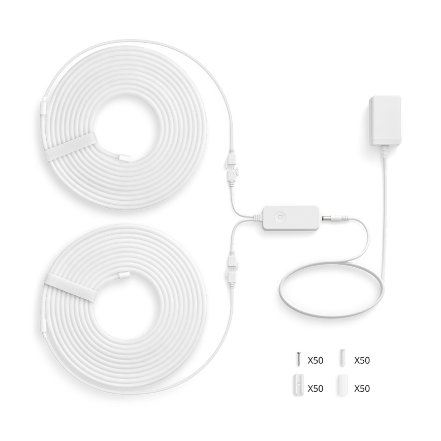 Philips - LED RGBIC димируема лента SMART NEON FLEX 10m LED/45W/230V 2700-6500K Wi-Fi
