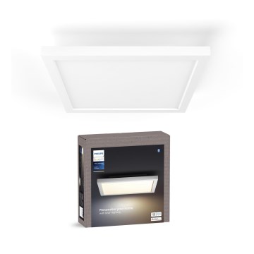 Philips - димируема LED плафониера Hue AURELLE LED/19W/230V 2200-6500K 30x30 см бяла