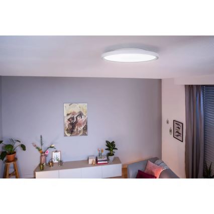 Philips - LED димируемо таванно осветително тяло Hue AURELLE LED/21W/230V 2200-6500K Ø 39,5 см бяло